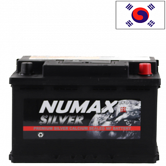   NUMAX SILVER 6- 80Ah A1 R+ .. 800A EN 276/173/190 . .   